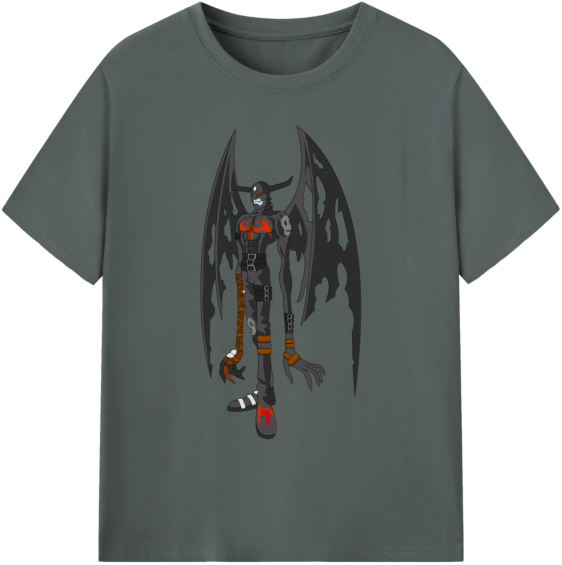 （画像用） Digimon デジタルモンスター/デジモン 綿100％ メンズ半袖Tシャツ｜肌触りやわらか＆通気性